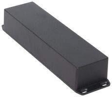HAMMOND 1590BXFLBK. Metal Enclosure, Small, Diecast Aluminium, 49.5 mm, 70 mm, 253.89 mm, IP54