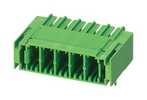 PHOENIX CONTACT 1711655 Terminal Block, Header, 7.62 mm, 5 Ways, 41 A, 630 V, Through Hole Right Angle