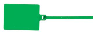 PANDUIT PLF1MA-C Cable Tie, Pan Ty® ID Marker Flag, Nylon 6.6 (Polyamide 6.6), Natural, 130 mm, 2.5 mm, 22 mm, 18 lb