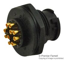 AMPHENOL LTW BU-10PMMS-LC7001.. Circular Connector, 10+PE, Standard Circular Connector, Standard (B) Series, Panel Mount Plug