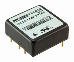 MURATA POWER SOLUTIONS BPM15-150-Q48-C Isolated Through Hole DC/DC Converter, ITE, DIP, 4:1, 15 W, 2 Output, 15 V