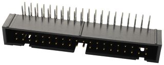 HIROSE / HRS HIF3FC-40PA-2.54DSA(71) Pin Header, Wire-to-Board, 2.54 mm, 2 Rows, 40 Contacts, Through Hole Straight, HIF3FC Series