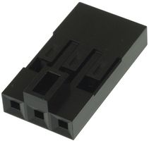 AMPHENOL COMMUNICATIONS SOLUTIONS 78211-003LF Connector Housing, FCI Mini-PV 78211, Receptacle, 3 Ways, 2.54 mm