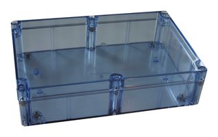 BUD INDUSTRIES BT-2723 Plastic Enclosure, Multipurpose, Polycarbonate, 54.99 mm, 89.99 mm, 115.01 mm, IP65