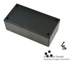 BUD INDUSTRIES CU-1943 Plastic Enclosure, Utility Box, ABS, 43.54 mm, 67.97 mm, 130 mm