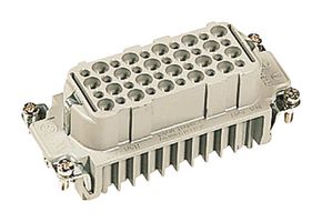 HARTING 09212403101 Heavy Duty Connector, Han D HMC, Insert, 40+PE Contacts, 16B, Receptacle