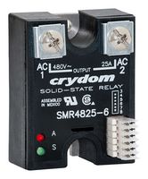 SENSATA/CRYDOM SMR2425-6 Solid State Relay, 25 A, 280 VAC, Panel Mount, Screw, AC Switch