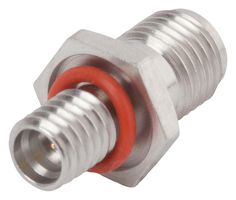 AMPHENOL SV MICROWAVE SF1112-6035.. RF / Coaxial Adapter, SMP, Plug, SMA, Jack, Straight Bulkhead Adapter, 50 ohm