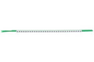 TE CONNECTIVITY - RAYCHEM STD03W-2 Wire Marker, Snap On Pre Printed, 2, Black, White, 2.65 mm