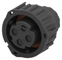 TE CONNECTIVITY - AMP 1-967325-2 Circular Connector, 2.5mm System Series, Cable Mount Plug, 3 Contacts