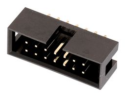 WURTH ELEKTRONIK 612010235121 Pin Header, High Temperature, Wire-to-Board, 2.54 mm, 2 Rows, 10 Contacts, Through Hole Straight