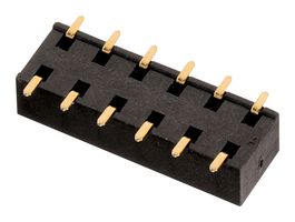 WURTH ELEKTRONIK 610310243021 PCB Receptacle, Bottom Entry, Board-to-Board, 2.54 mm, 2 Rows, 10 Contacts, Surface Mount