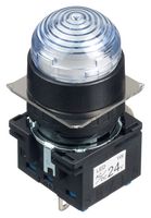 IDEC LB1P-2T04PW LED Panel Mount Indicator, White, 24 V, 16 mm, IP65
