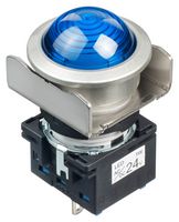 IDEC LB6MP-2T04S LED Panel Mount Indicator, Blue, 24 V, 18.2 mm, IP65