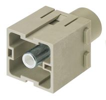 HARTING 09140012668 Heavy Duty Connector, Han-Modular, Insert, 1 Contact, Plug, Screw Pin