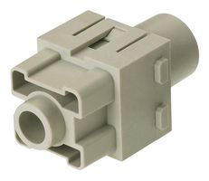 HARTING 09140012762 Heavy Duty Connector, Han-Modular, Insert, 1 Contact, Receptacle, Screw Socket