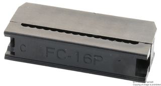 MULTICOMP PRO MC-254-18-00-00-IDC IDC Connector, IDC Receptacle, Female, 2.54 mm, 2 Row, 18 Contacts, Cable Mount