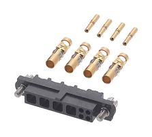 HARWIN M80-4C10405F1-04-325-00-000 Rectangular Connector, Datamate J-Tek M80, 8 Contacts, Receptacle, 2 mm, Crimp, 2 Row