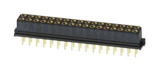HARWIN M80-8873405 PCB Receptacle, Board-to-Board, Wire-to-Board, 2 mm, 2 Rows, 34 Contacts, Through Hole Mount