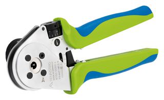 RENNSTEIG 8750 0000 6 Crimp Tool, Hand, 26AWG to 10AWG Contacts, MicroCrimp
