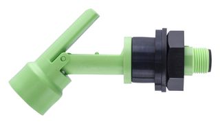 SENSATA / CYNERGY3 LLF77HNP Float Switch, LLF70 Series, Horizontal, External Fitting, PVDF, 100 VA, M12 Connector