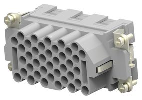 TE CONNECTIVITY T2050402201-007 Heavy Duty Connector, HEEE, Insert, 40+PE Contacts, Receptacle