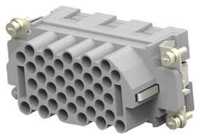 TE CONNECTIVITY T2050802201-007 Heavy Duty Connector, HEEE, Insert, 40+PE Contacts, Receptacle