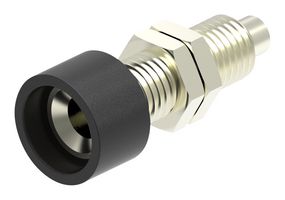 MULTICOMP PRO 72-14134 Banana Test Connector, Jack, Panel Mount, 36 A, 70 VDC, Black