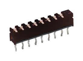 C&K COMPONENTS SPA02B DIP / SIP Switch, 2 Circuits, Slide, Through Hole, SPST, 20 V, 10 mA