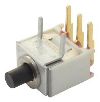 C&K COMPONENTS TP12MS9ABE Pushbutton Switch, Tiny, TP Series, SPDT, On-(On), Plunger, Black