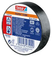 TESA 53988 BLACK 25M X 19MM
