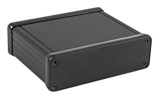 HAMMOND 1455L802BK. Metal Enclosure, Small, Aluminium, 31 mm, 108 mm, 80 mm