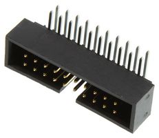 MOLEX 70247-2051 Pin Header, Wire-to-Board, 2.54 mm, 2 Rows, 20 Contacts, Through Hole Right Angle