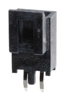 MOLEX 105309-1202 Pin Header, Wire-to-Board, 2.5 mm, 1 Rows, 2 Contacts, Through Hole Straight