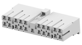 TE CONNECTIVITY - AMP 171364-1 Connector Housing, Multi-Interlock, Plug, 21 Ways, AMP Multi-Interlock Series Contacts