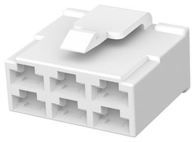 TE CONNECTIVITY - AMP 171898-1 Connector Housing, FASTIN-FASTON 250, Receptacle, 6 Ways, 9 mm