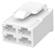 TE CONNECTIVITY - AMP 172134-1 Connector Housing, FASTIN-FASTON 250, Receptacle, 4 Ways, 9 mm