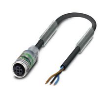 PHOENIX CONTACT 1694198 Sensor Cable, M12 Receptacle, Free End, 3 Positions, 3 m, 9.8 ft