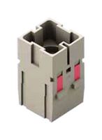 ILME CX01YM Heavy Duty Connector, MIXO, Insert, 1 Contact, Plug, Crimp Pin - Contacts Not Supplied