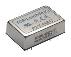 TDK-LAMBDA PXC05-24WD12 Isolated Through Hole DC/DC Converter, ITE, DIP, 4:1, 5.52 W, 2 Output, 12 V