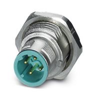 PHOENIX CONTACT 1456514 Sensor Connector, M12, Male, 4 Positions, PCB Pin, Straight PCB Mount
