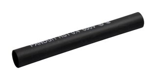 PANDUIT HST0.4-6-XY Adhesive Lined Heat Shrink Tubing, AMS-DTL-23053/15, 3:1, 0.4 ", 10.2 mm, Black, 6 ", 152 mm