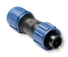 MULTICOMP PRO MP002511 Circular Connector, MP-T13, Plug with Male Contacts, 4 Way, Cable Mount, Threaded, Solder, IP68, 5A