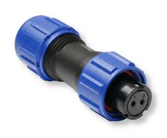 MULTICOMP PRO MP002514 Circular Connector, MP-T13, Plug, Female Contacts, 2 Way, Cable Mount, Threaded, Solder, IP68, 13A