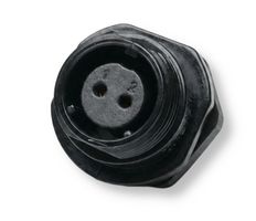MULTICOMP PRO MP002539 Circular Connector, MP-T13, Panel Receptacle, Female Contacts, 2 Way, Threaded, Solder, IP68, 13A
