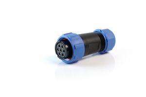 MULTICOMP PRO MP002566 Circular Connector, MP-T21, Plug, Female Contacts, 9 Way, Cable Mount, Threaded, Solder, IP68, 5A