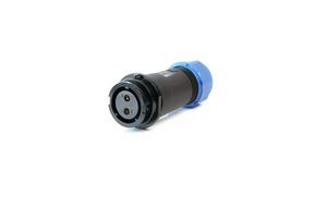 MULTICOMP PRO MP002690 Circular Connector, MP-T21, Inline Receptacle, Female Contacts, 2 Way, Bayonet, Solder, IP67, 30A