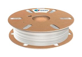 DSM 2803071004 3D Printer Filament, Novamid Series, 2.85mm Dia, White, Nylon 6, 220 °C