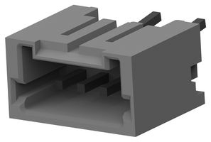 TE CONNECTIVITY - AMP 292207-4 Pin Header, Wire-to-Board, 1.5 mm, 1 Rows, 4 Contacts, Through Hole, AMP Mini CT