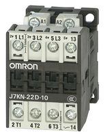 OMRON INDUSTRIAL AUTOMATION J7KN-22D-10 230 Relay Contactor, J7KN Series, 3PST-NO,  3P, 8.5 A at 690 VAC, 10 kW at 690 VAC
